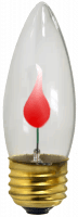 3W E26 Flicker Flame Bulb – Decorative Warm Glow