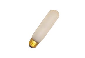 Covershield Incandescent T10 Tube 40W (E26) 130V Dimmable – Shatter-Resistant Lighting