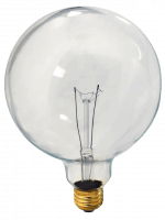 40W 130V Clear G40 Globe Bulb – Classic Illumination with Elegant Design