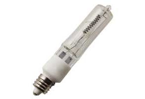 Single Ended JD-Type Halogen Clear T4 Bulb 250W 130V E11 Base – Dimmable