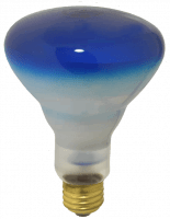 75W BR30 Blue Flood Bulb – E26 Base for Decorative & Specialty Lighting