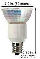 JDR 75W E17 Wide Flood Lamp – Decorative Spotlight with 60° Beam Spread