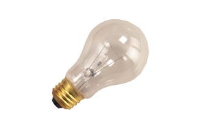 xA19 Incandescent Rough Service Bulb – 40W, 2700K, Clear, Dimmable