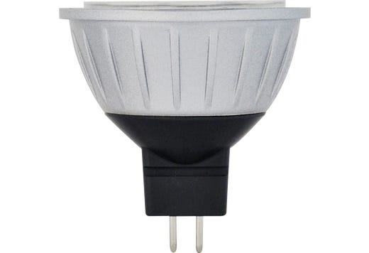 MR16WFL20/827/LED 81061 LED MR16 4W 2700K Dimmable GU5.3 ProLED Damp Location ā Silver/Dark Gray