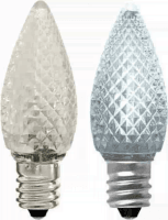 C7 Cool White E12 Base - Color Temp: 5000K