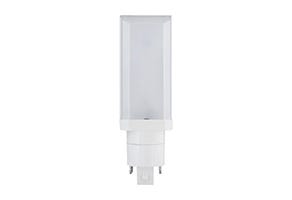 LED Bypass Plug-In Horizontal Bulb – 10W, 3500K, G24q/GX24q/G24d/GX24d Base, 120-277V