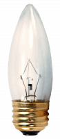 40ETC 130V Clear Torpedo Lamp – E26 Base – 40-Watt Decorative Incandescent Bulb