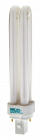 26W CFL G24D-3 Double Twin Tube Bulb – 2-Pin Base, 3500K Neutral White Light