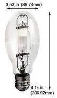 175W MH ED28 M175/U Clear – E39 Base, 4000K Cool White Lamp