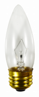 60W Torpedo Safe-Shield Bulb – Clear, 130V, E26 Base