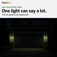 Green 60W Equal colored LED light bulb, A19, E26, 60W equivalent, veterans cause bulb
