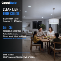 GoodBulb Daylight 5000K A19 LED bulb, made in USA, Fargo North Dakota