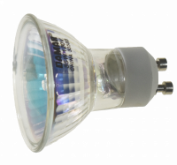 Q35 35W MR16 Halogen Flood Lamp – GU10 Twist-Lock Base, 38° Beam, 120V, Covered Glass Design