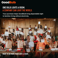 GoodBulb Soft White 2700K A19 LED bulb, made in USA, Fargo North Dakota