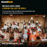 GoodBulb Warm White 3000K A19 LED bulb, made in USA, Fargo North Dakota