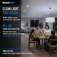 GoodBulb Daylight 5000K A19 LED bulb, made in USA, Fargo North Dakota