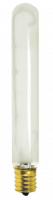 40T6.5/2IF 130V – 40W T6-1/2 Inside Frost Incandescent Appliance Lamp, E17 Intermediate Base, Refrigerator-Rated, 1,000 Hours