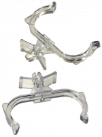 2G11 PL-L Support Clip – Clear, Center Hole Mount, Universal Fit for 2G11 Base Lamps