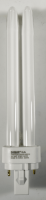 26-Watt Double Twin-Tube Compact Fluorescent Lamp – G24D-3 2-Pin Base, 2700K Warm White