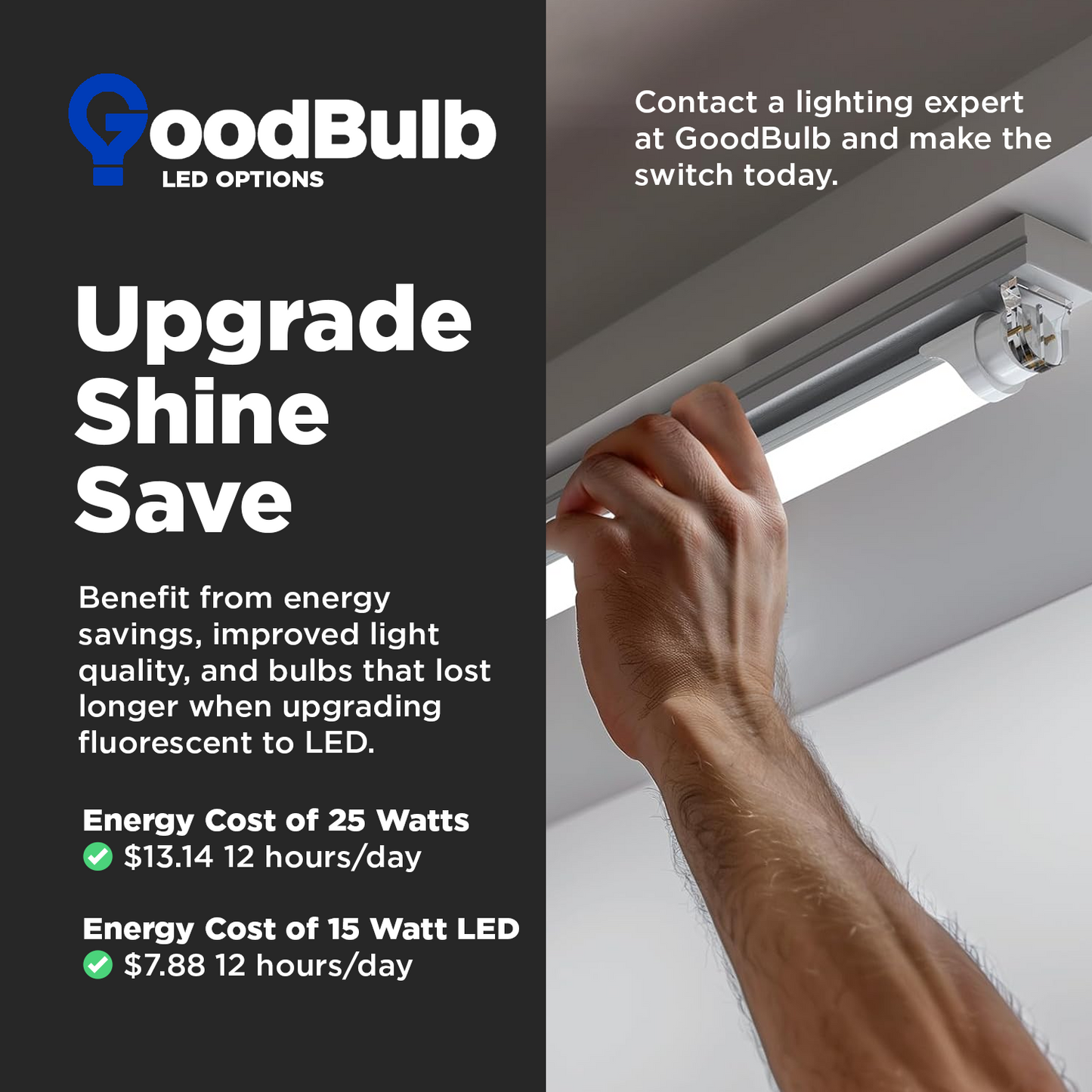 F25T8/850 - 25 Watt 36 Inch T8 Fluorescent Light Bulb - 5000K Pure White - 2225 Lumens - 36,000 Hours