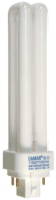 18-Watt Double Twin Tube Compact Fluorescent Lamp – G24Q-2 4-Pin Base, 5000K Daylight, 12,000 Hours Rated Life