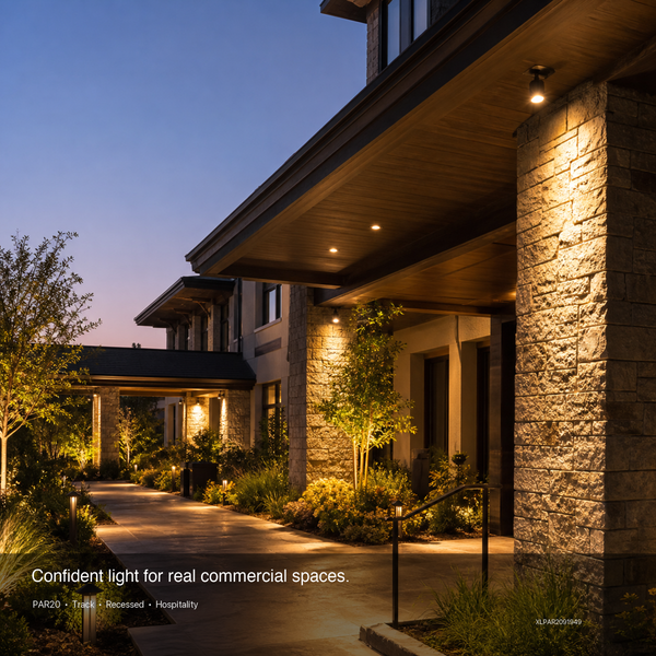 PAR20 LED Spotlight, Selectable Color, 50W Halogen Equal