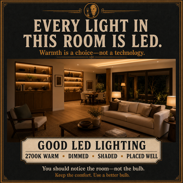 60-Watt Incandescent Light Bulb, Rough Service A19, Dimmable