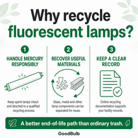 4-Foot Fluorescent Kit Jumbo prepaid mail-back recycling kit, fluorescent · t8 · t12 · high capacity, certificate of recycling