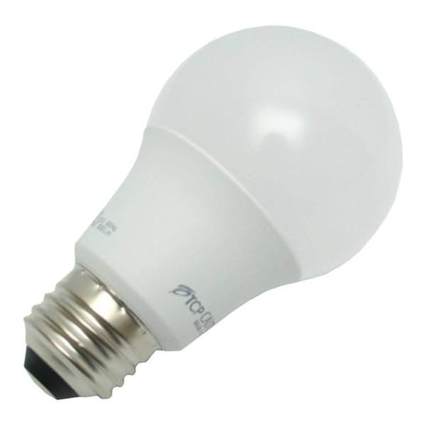 A19 7.5W LED Daylight Bulb – 5000K Bright White, 875 Lumens, E26 Medium Base, Frosted Finish, 120–277V, 25,000-Hour Life