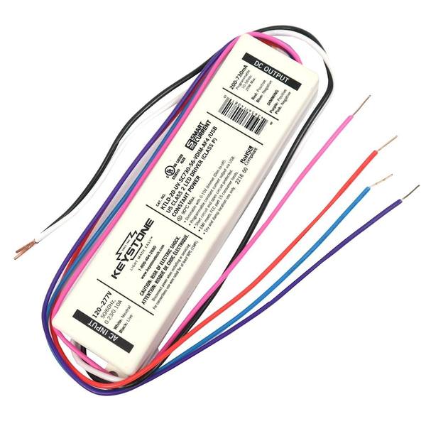 12W Constant Power Programmable LED Driver | 120–277VAC Input | 120–500mA Output | 0–10V Dimming | Compact Linear Design