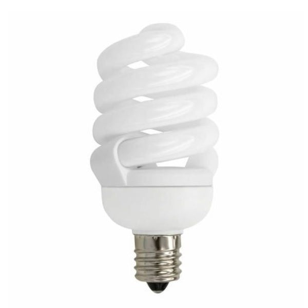 GoodBulb 13W SpringLamp Pro Spiral CFL – E12 Candelabra Base – 5000K Full Spectrum Daylight – 850 Lumens – 12,000 Hour Life – Energy Efficient Compact Fluorescent Bulb
