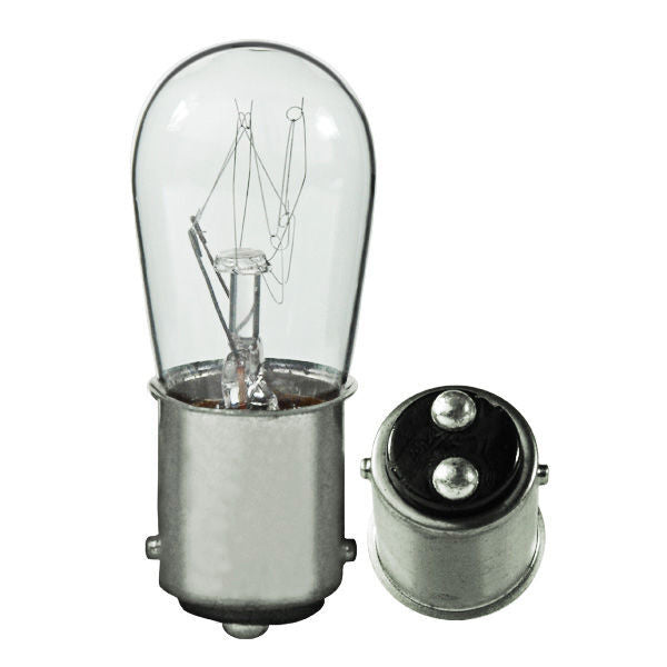 GoodBulb 6-Watt S6 Clear Sign Light Bulb – BA15D Base, 130 Volt, 2700K Warm White, 100 CRI, 7,500 Hour Life
