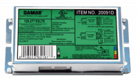 Universal Voltage Electronic Ballast – High-Frequency Operation for Compact Fluorescent Lamps, Push-In Terminals