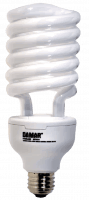 GoodBulb 42W Spiral CFL Bulb - 5000K Daylight - E26 Base - 2620 Lumens - Non-Dimmable(1-Pack)