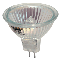 50 Watt MR16 Halogen Flood Bulb with Covered Glass