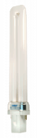 9 Watt Single Twin Tube Fluorescent Lamp G23 Base Daylight