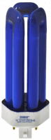 CFM32W Blue Compact Fluorescent Lamp – 32W Triple Twin Tube, GX24Q-3 Base
