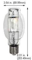 250W BT28 Metal Halide Lamp – E39 Base 4000K Clear Finish M138 ANSI Code for Enclosed Fixtures