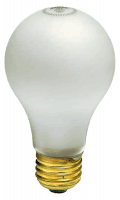 40A99IF/SS 40W A19 Frosted Lamp – Shatter Resistant, 2700K Soft White, E26 Base