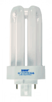 18W Triple Twin Tube CFL – GX24Q-2 4-Pin Base, 4100K Cool White ECO Lamp