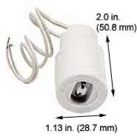 LHO131 540 HO-VHO Bulb – Recessed DC Base, 9” Leads