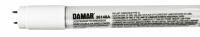 8W LED T8 Hybrid Lamp – 2FT, 3000K, Safety Shielded