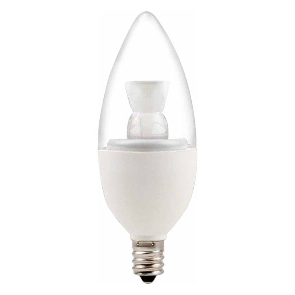 GoodBulb 4.5W B11 LED Candelabra Bulb – E12 Base, Dimmable, 5000K Daylight White, 120V, UL Listed, Damp Rated, 25,000 Hours