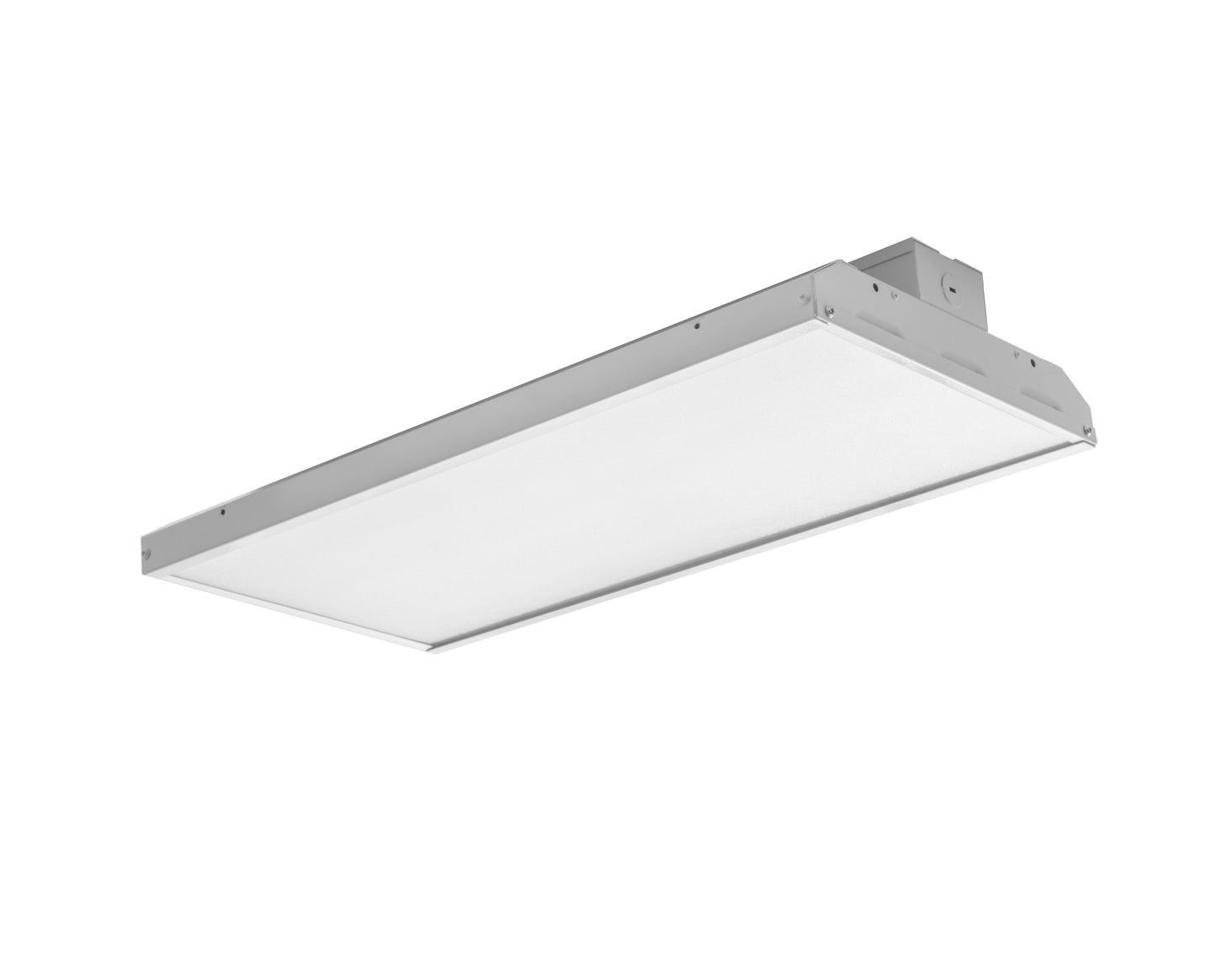 2FT Linear LED High Bay White Frosted Lens 120-277V 155W 5000K 0-10V Dimming