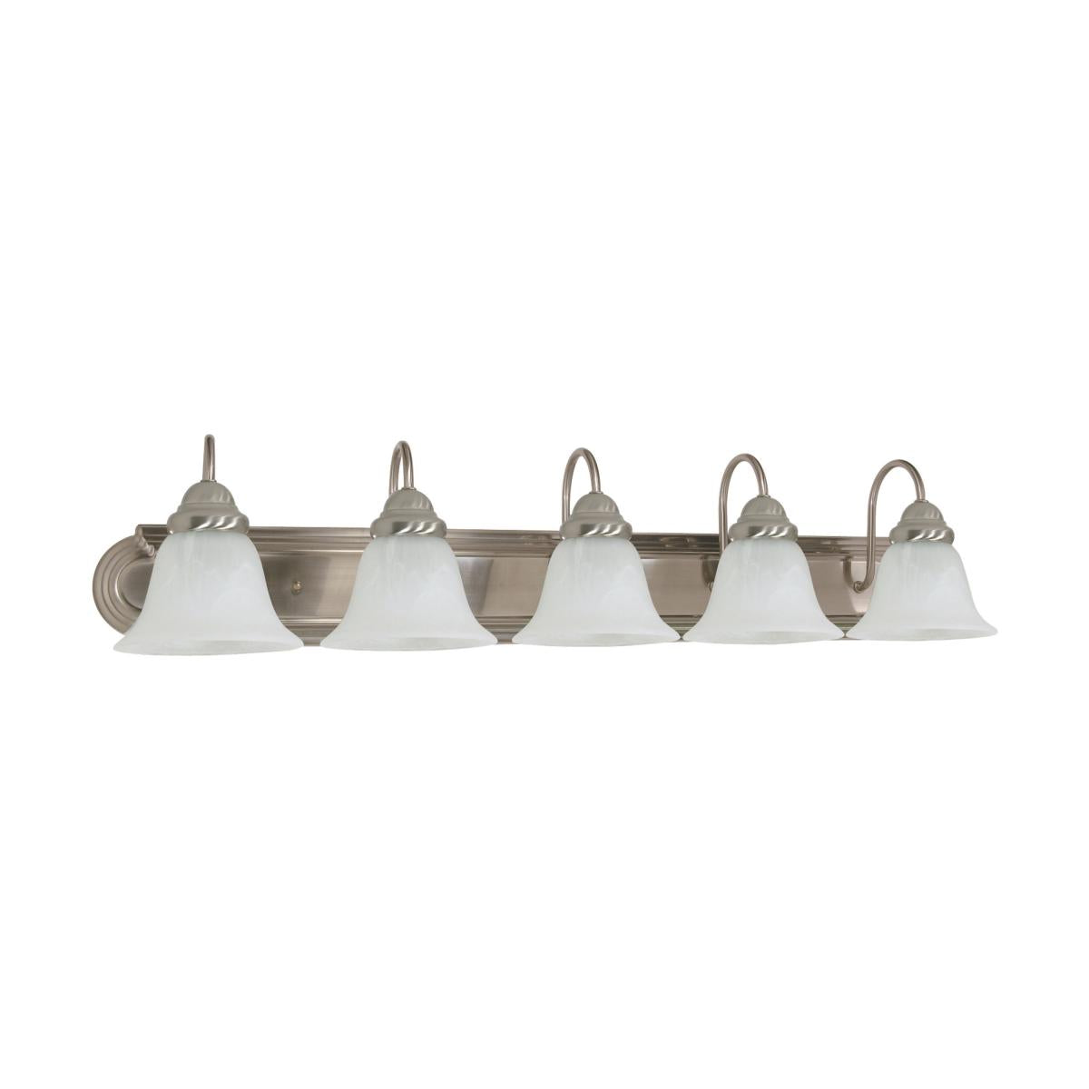 Ballerina 5 Light 60W 36 in. Vanity Brushed Nickel