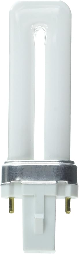 5W T4 CFL Plug-In Fluorescent Lamp – 3500K Soft White, 210 Lumens, 10,000 Hour Life