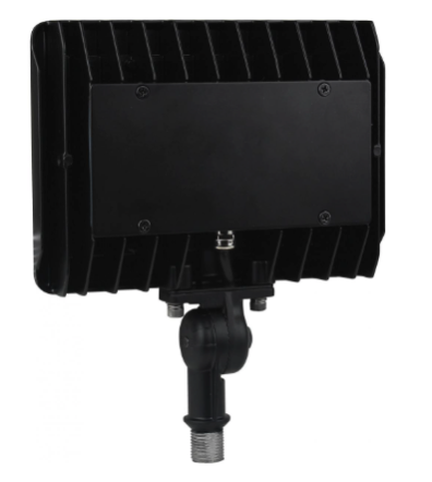 LED Large Flood Light; 50W; 5000K; Black Finish; 100V-277V; Dimmable