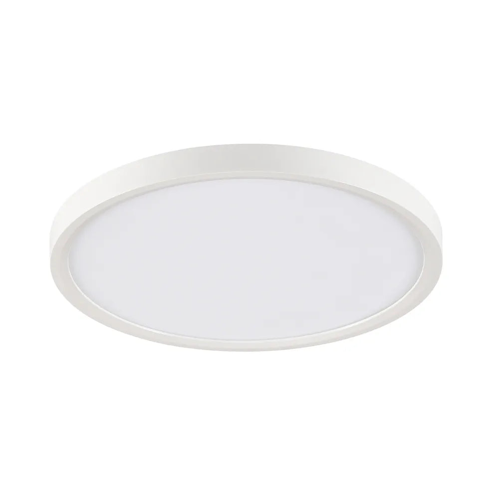 Residential LED CA Compliant 15-Watt 15” Flat Round Ceiling Light 5 Color Selectable Dimmable