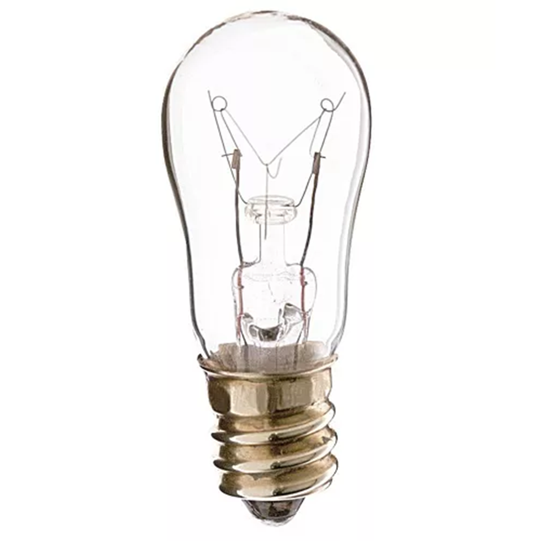 S6 E12 brass 130V 6W clear | 10 PACK