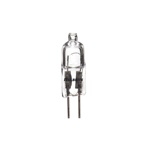 10W T3 G4 Halogen Light Bulb – Clear, 24V, Dimmable, 2000 Hour Tungsten-Halogen Lamp for Landscape Lighting